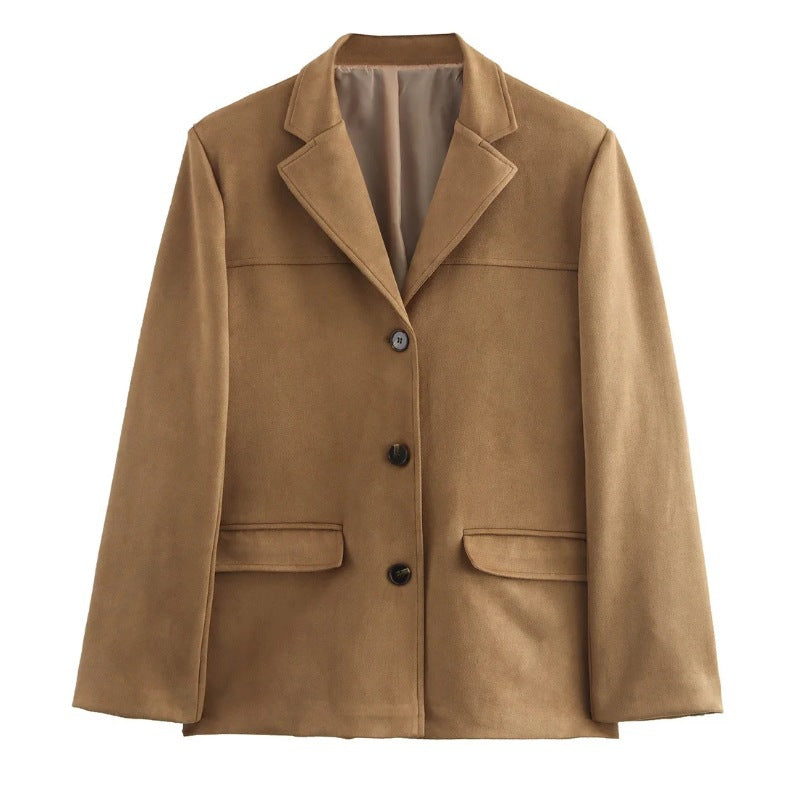Damen Modische Sakko-Jacke