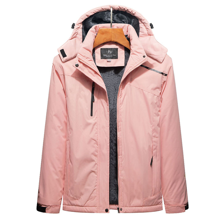 Damen Funktions‑Parka mit abnehmbarer Kapuze und wärmendem Fleece-Innenfutter Echoarchiv