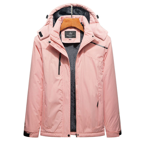 Damen Funktions‑Parka mit abnehmbarer Kapuze und wärmendem Fleece-Innenfutter Echoarchiv