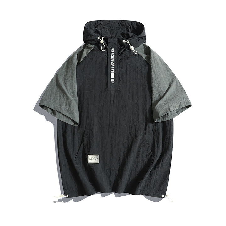 Herren Leichte Windbreaker-Jacke Echo Archiv