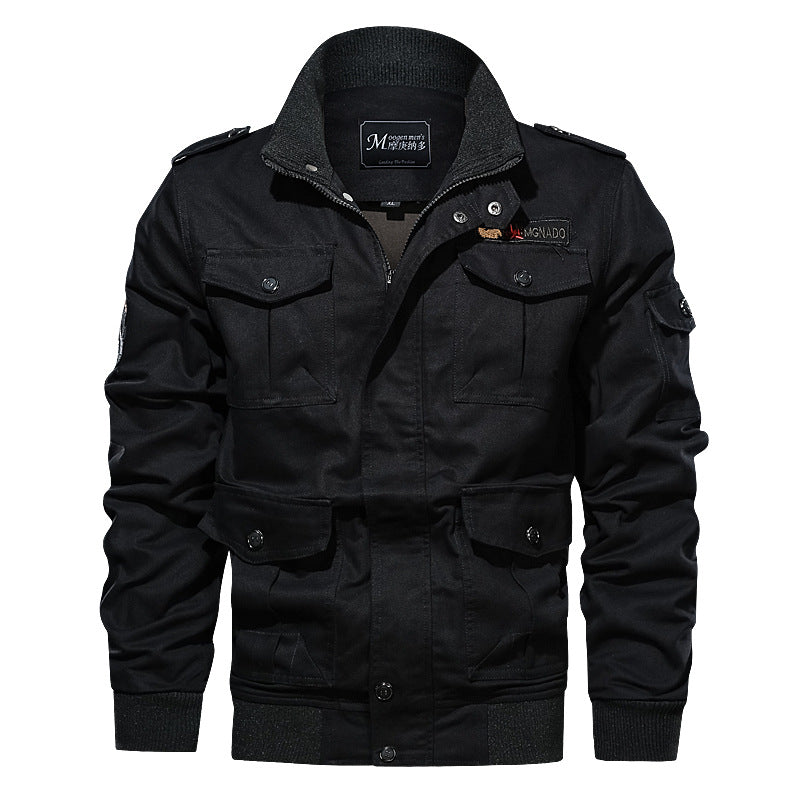 Herren nan robuste Fieldjacke mit Mehrfachtaschen, gesteppter Innenleiste und Rippbündchen Echo Archiv