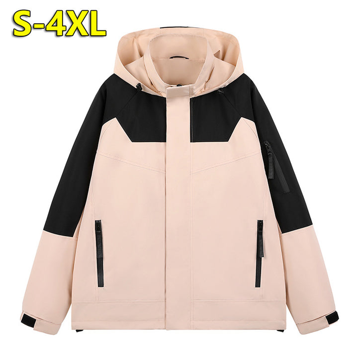 Herren Wasserabweisende technische Urban-Hoodiejacke mit ergonomischer Kapuze, verdecktem Reißverschluss und nahtverdeckten Utility‑Taschen Echo Archiv