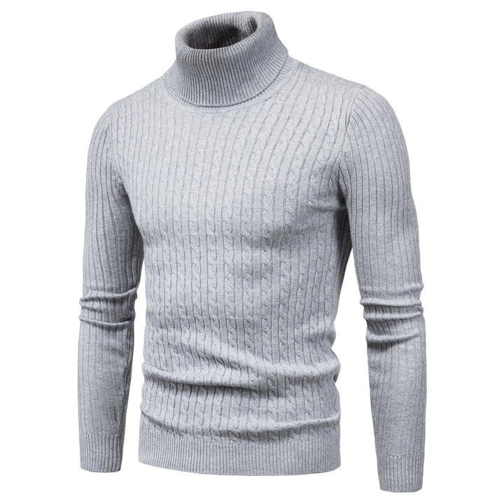 Herren komfortabler Rollkragenpullover Echoarchiv