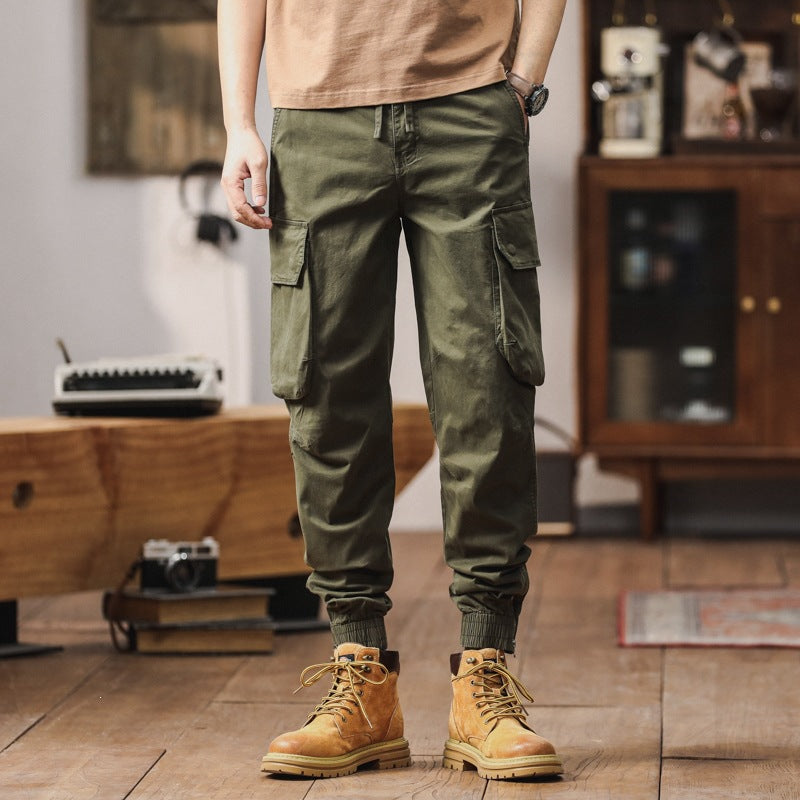 Herren Multifunktionale Cargohose mit elastischem Bund Echo Archiv