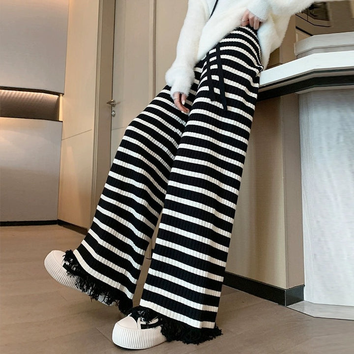 Damen Modische und bequeme Palazzo-Hose Echo Archiv