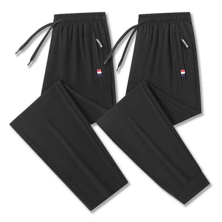 Herren Sportliche Freizeit-Hose mit elastischem Bund Echo Archiv