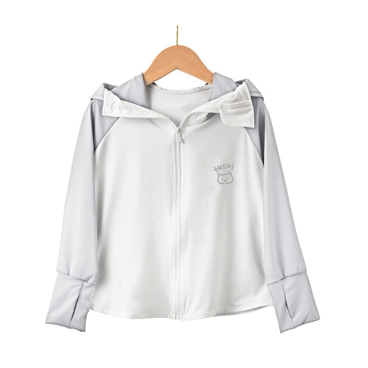 Damen leichte UV-Schutzjacke mit praktischer Kapuze Echo Archiv