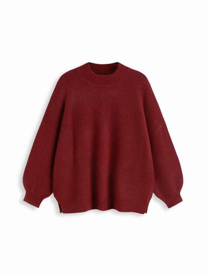 Damen Bequemer Oversized Pullover Echo Archiv