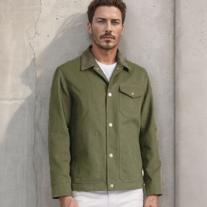 Herren trendige Jeansjacke Echoarchiv