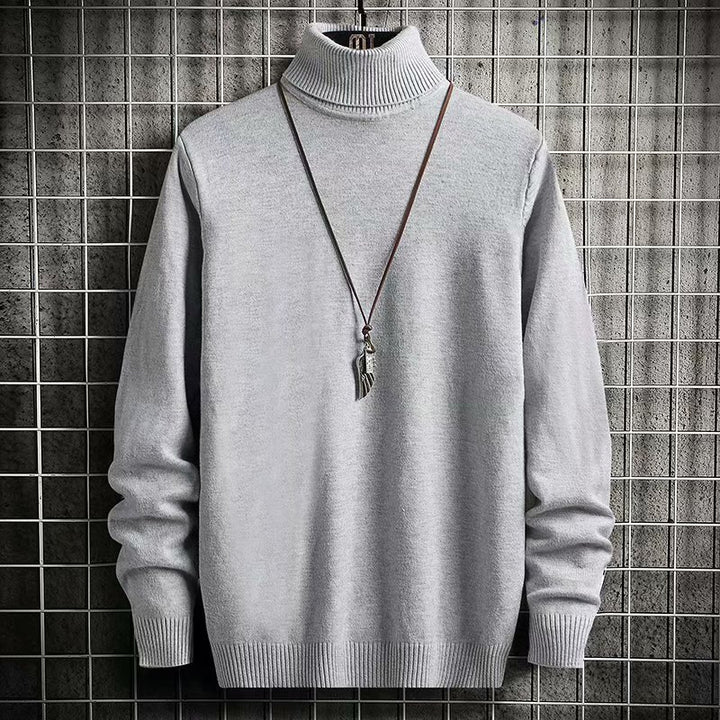 Herren Rollkragenpullover aus weicher Wolle Echoarchiv