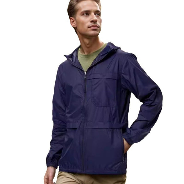 Herren winddichte Outdoor-Jacke Echoarchiv