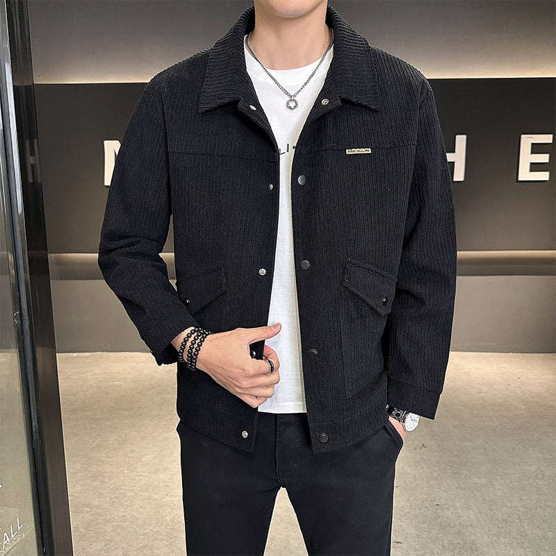 Herren Modische Cordjacke Echo Archiv