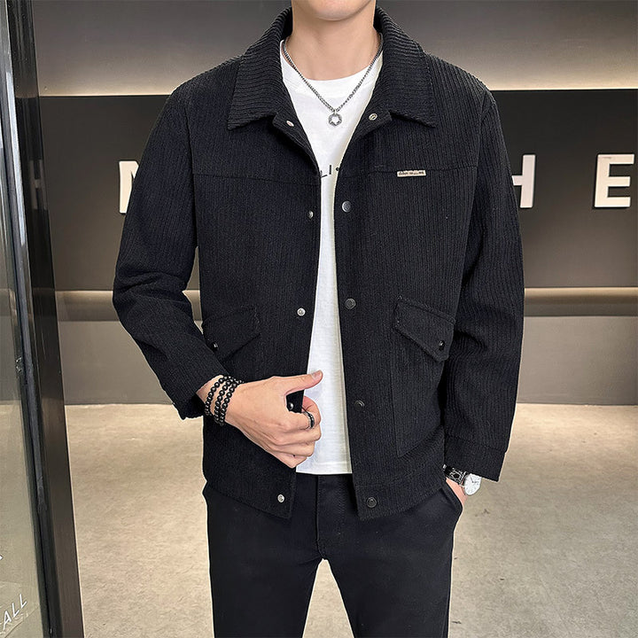Herren Modische Cordjacke Echo Archiv