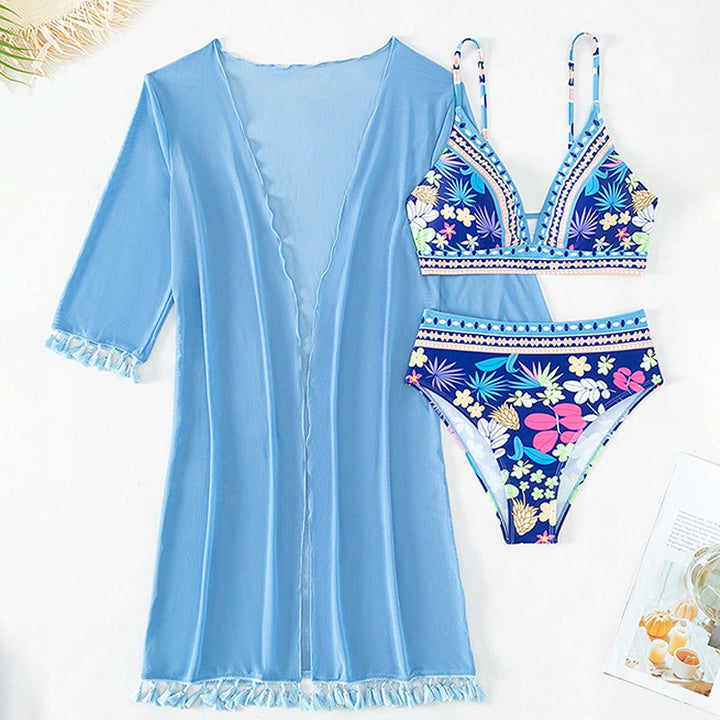 Damen Transparente Strandrobe Echo Archiv