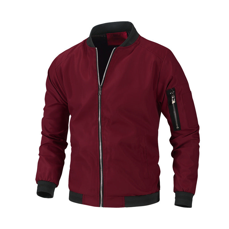 Herren Stylische Bomberjacke Echo Archiv