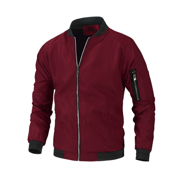 Herren Stylische Bomberjacke Echo Archiv