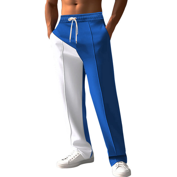 Herren Sportliche Freizeithose mit innovativem Schnitt und Kontrastdetails Echoarchiv