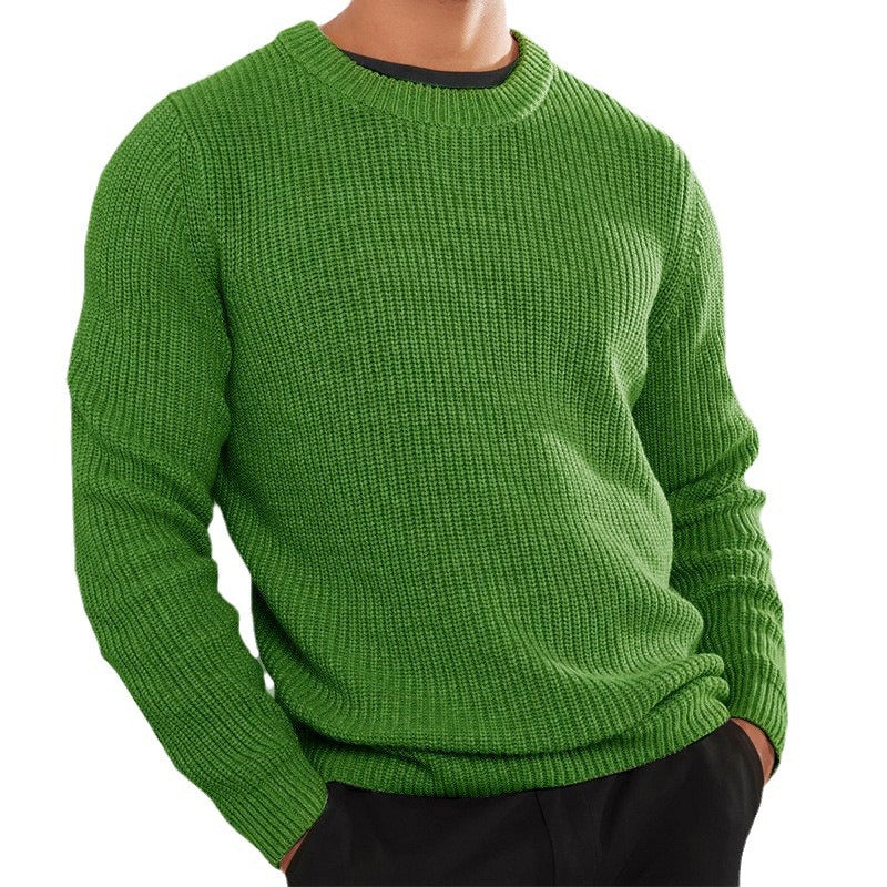 Herren Strickpullover mit strukturierter Oberfläche Echoarchiv