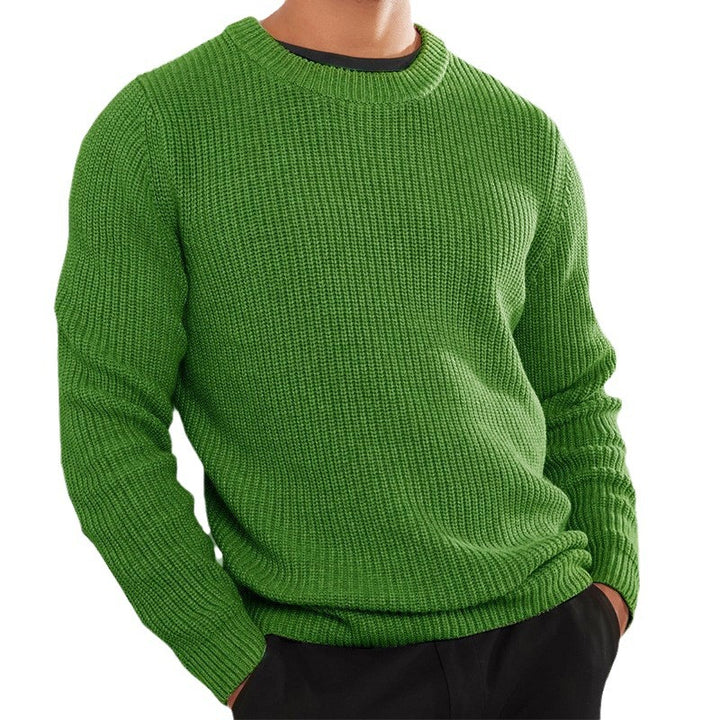 Herren Strickpullover mit strukturierter Oberfläche Echoarchiv