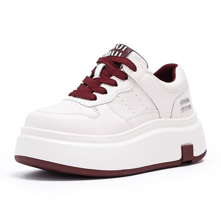 Damen Chunky Sneaker mit hoher Plattform und atmungsaktiver Obermaterialstruktur Echo Archiv