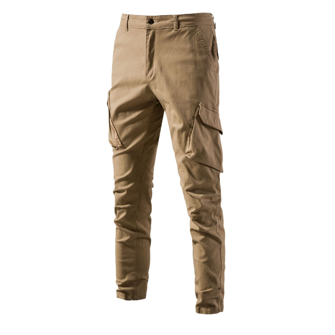 Herren Cargo-Hose mit funktionalen Taschen und elastischem Bund Echoarchiv