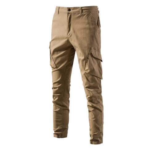 Herren Cargo-Hose mit funktionalen Taschen und elastischem Bund Echoarchiv
