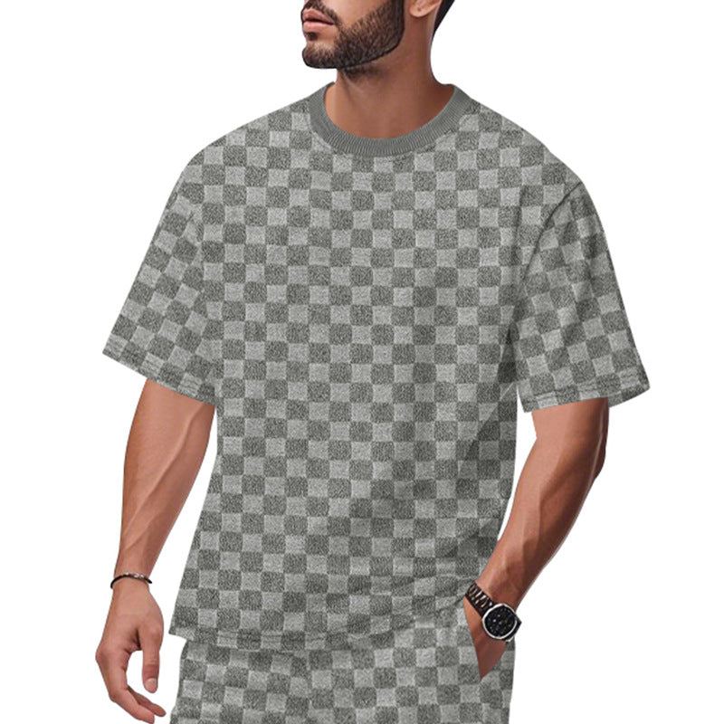 Herren Oversized T-Shirt mit modernem Design und Lockere Passform Echoarchiv
