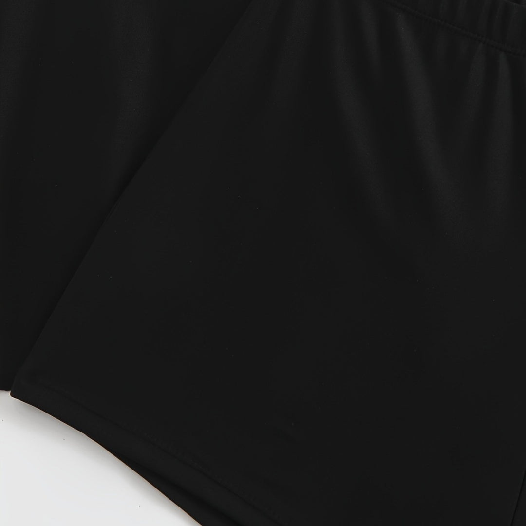 Damen Sportliches Badeanzug-Set mit floralem Seiteneinsatz Echo Archiv