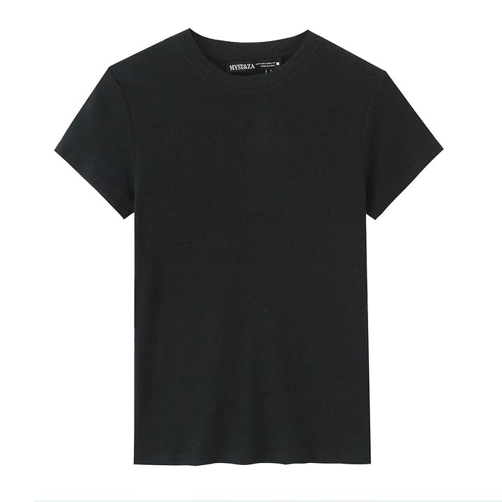 Damen Baumwoll-T-Shirt mit bequemem Schnitt und nachhaltigem Material Echo Archiv
