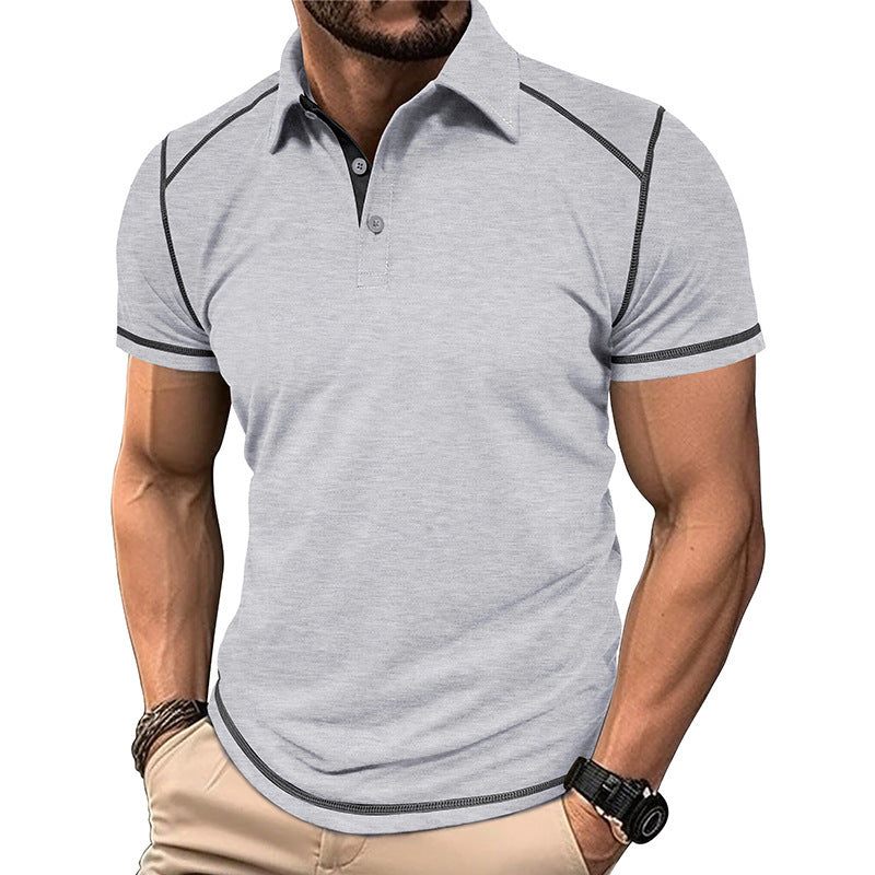 Herren Sportliches Poloshirt mit modernem Schnitt Echoarchiv