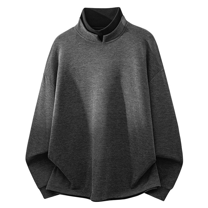 Damen Hochwertiger Stehkragen Pullover Echoarchiv