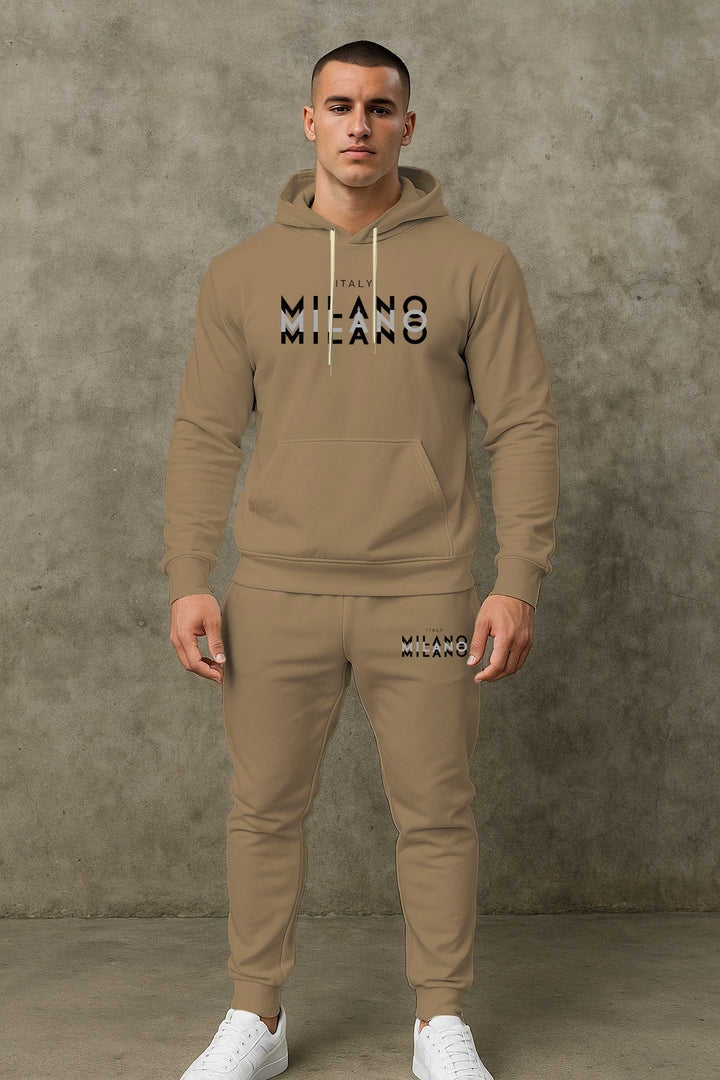 Herren Sportliches Hoodie- und Jogginghosen-Set Echoarchiv