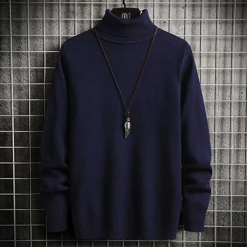 Herren Rollkragenpullover aus weicher Wolle Echoarchiv