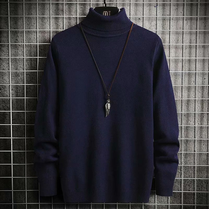 Herren Rollkragenpullover aus weicher Wolle Echoarchiv