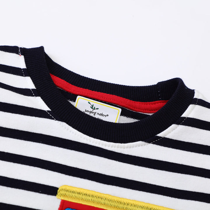 Jungen Sweatshirt mit kreativem Traktor-Design Echo Archiv