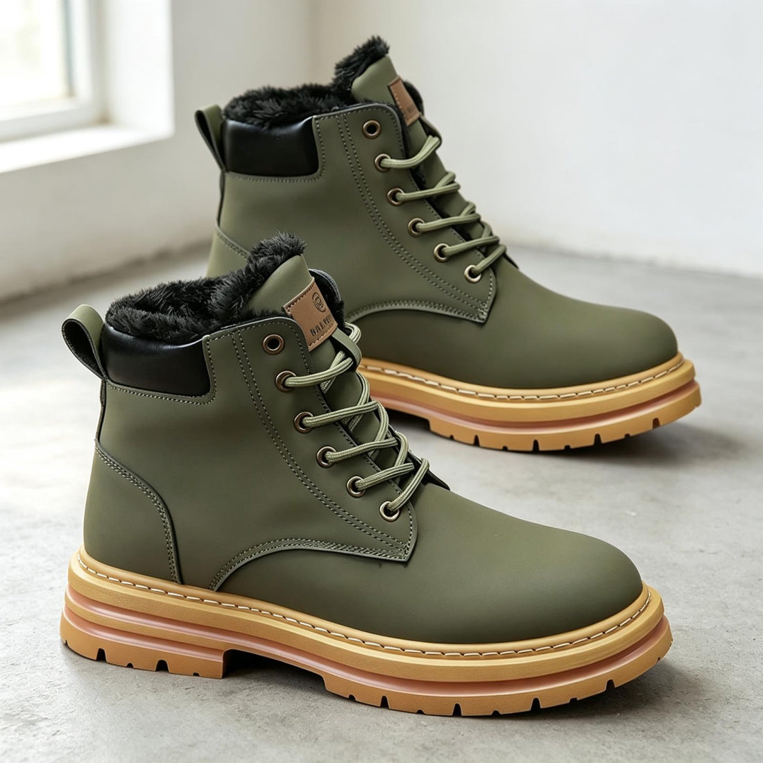Herren Robuste und warme Winterstiefel Echoarchiv