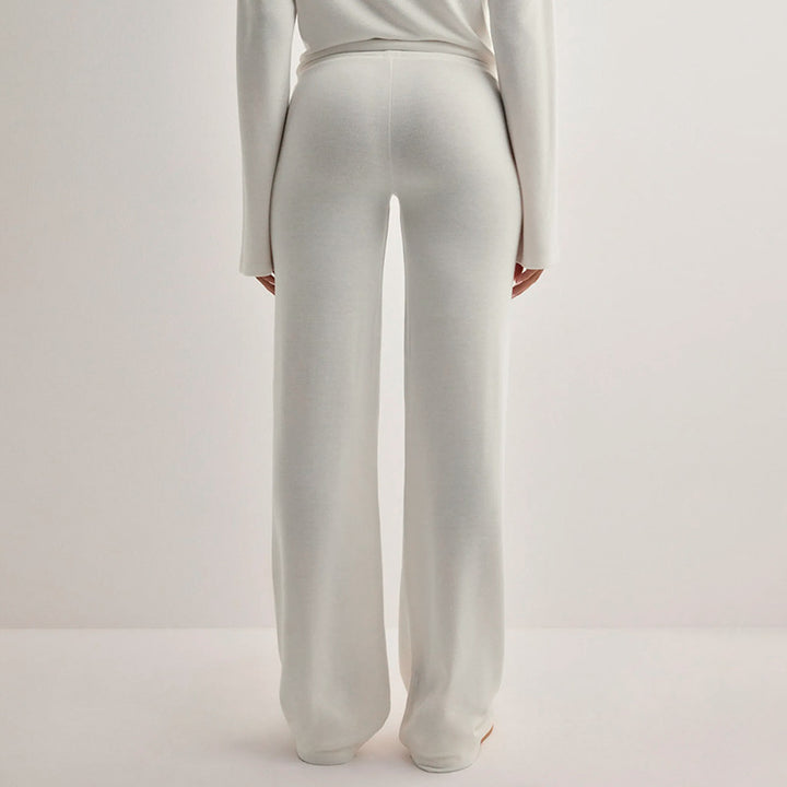 Damen bequeme Lounge-Hosen mit verstellbarem Bund Echo Archiv