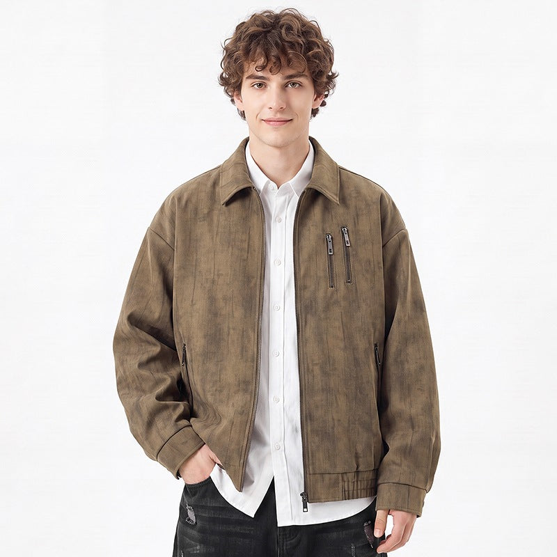 Herren Modische Casual Jacke Echo Archiv