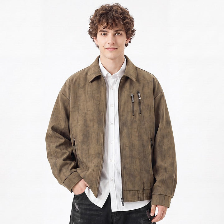 Herren Modische Casual Jacke Echo Archiv