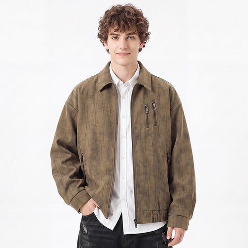Herren Modische Casual Jacke Echo Archiv