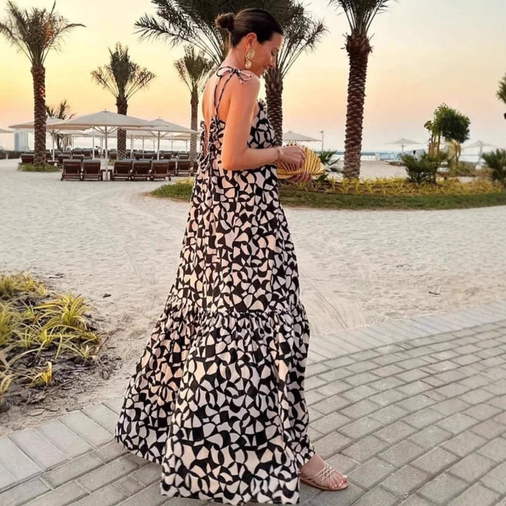 Damen Maxikleid Echo Archiv