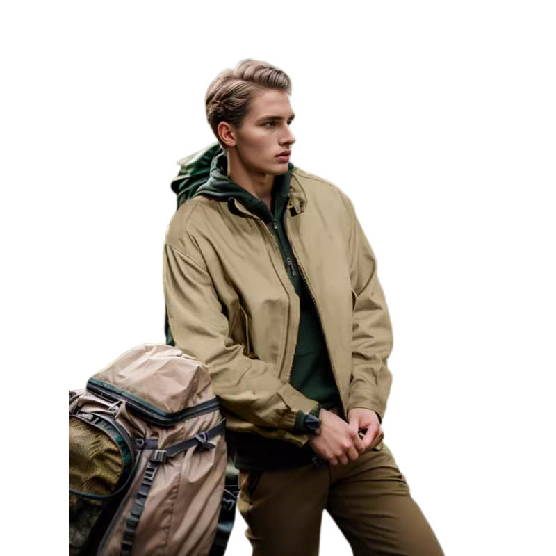 Herren sportliche Windjacke Echoarchiv