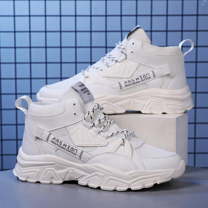Unisex Knöchelhoher Plateau-Sneaker mit technischer Multi-Lagen-Sohle Echoarchiv