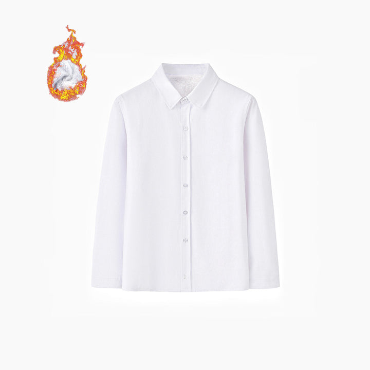 Damen Elegantes Langarmhemd mit weicher Innenseite Echo Archiv