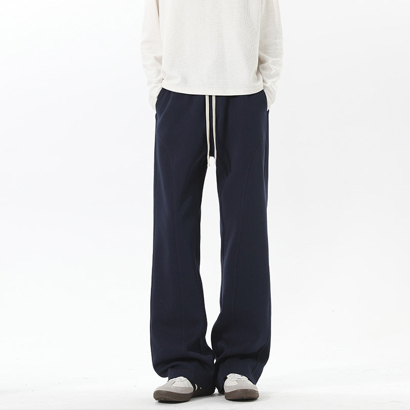 Herren Oversize‑Sweathose im Baggy‑Cut mit Tunnelzug und dekorativen Nähten Echo Archiv
