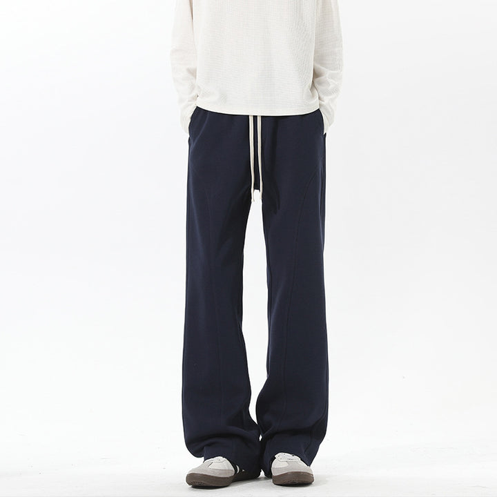 Herren Oversize‑Sweathose im Baggy‑Cut mit Tunnelzug und dekorativen Nähten Echo Archiv