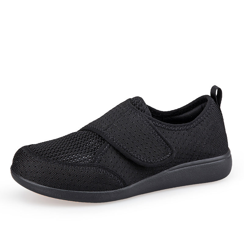 Herren nan orthopädischer Pantoffel mit verstellbarem Klettverschluss, atmungsaktivem Mesh und stoßdämpfender Schaumstoffsohle Echo Archiv