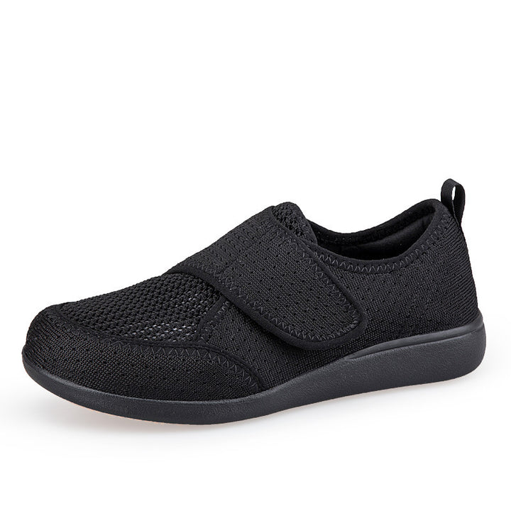 Herren nan orthopädischer Pantoffel mit verstellbarem Klettverschluss, atmungsaktivem Mesh und stoßdämpfender Schaumstoffsohle Echo Archiv