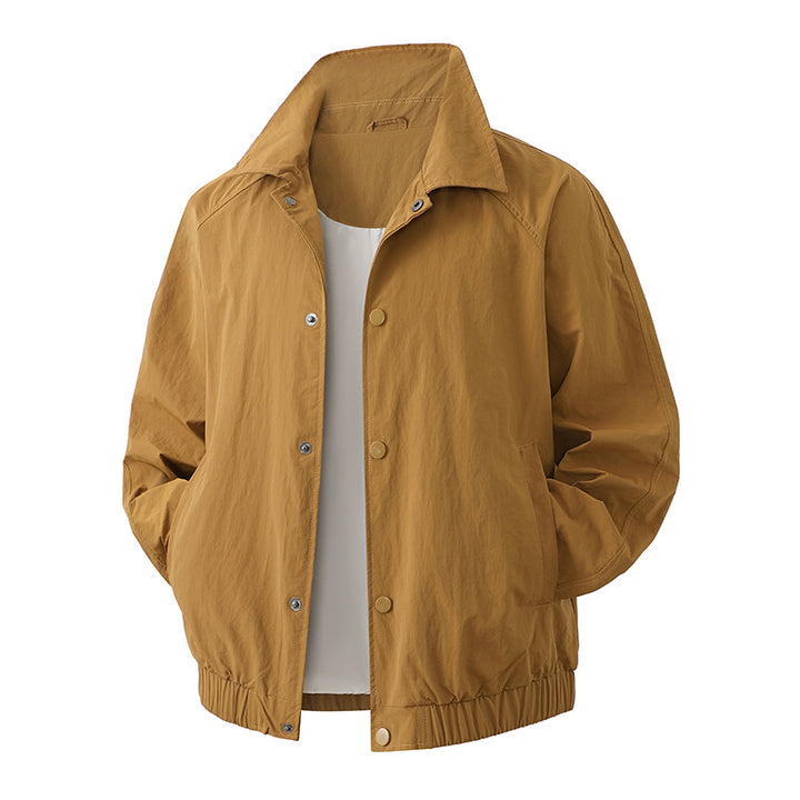 Herren Leichte Übergangsjacke mit hohem Kragen Echo Archiv