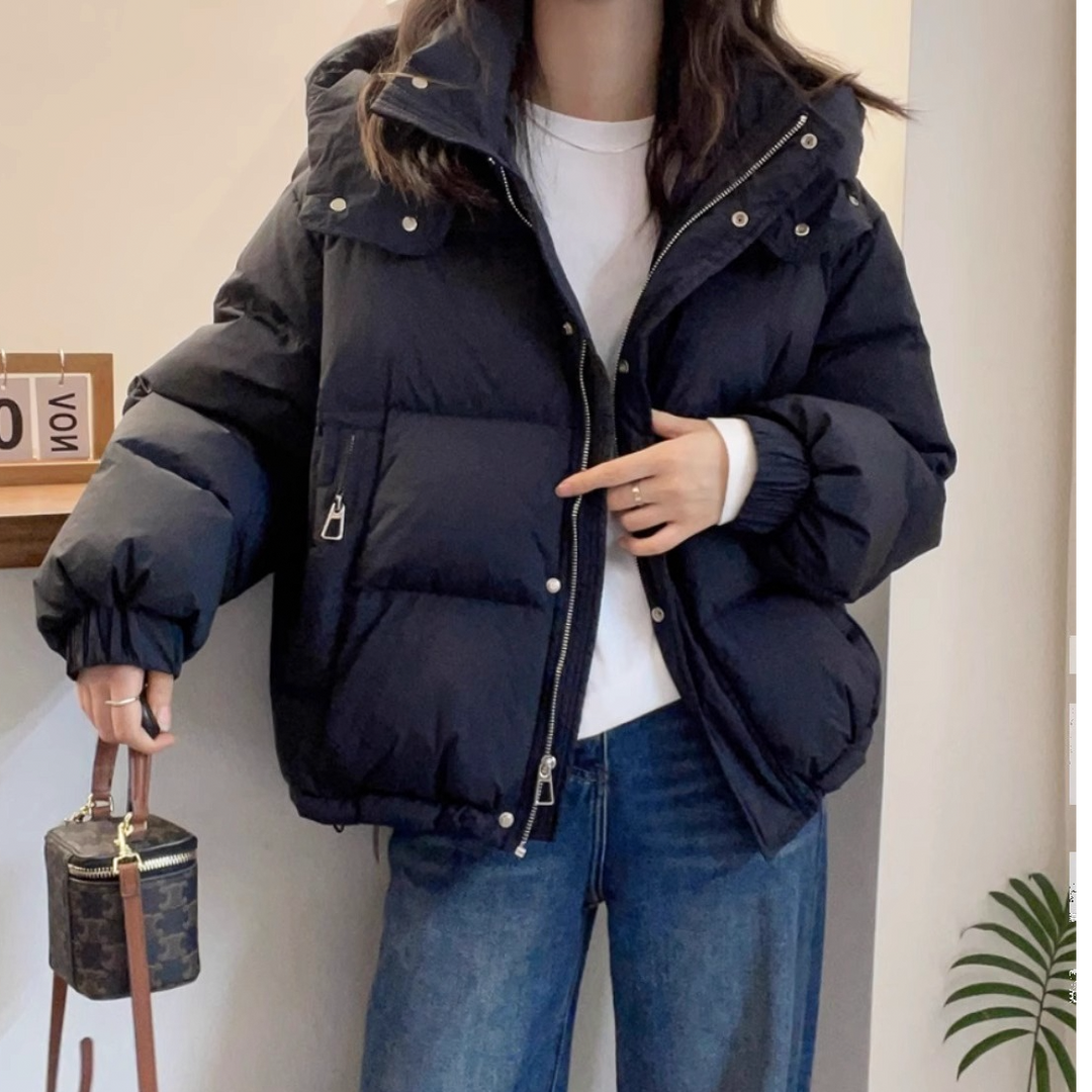 Damen Winterjacke mit voluminösem Schnitt Echoarchiv